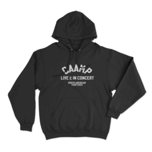 Caamp 2025 Concert Tour Unisex Hoodie Black