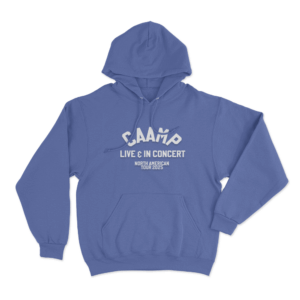 Caamp 2025 Concert Tour Unisex Hoodie Blue
