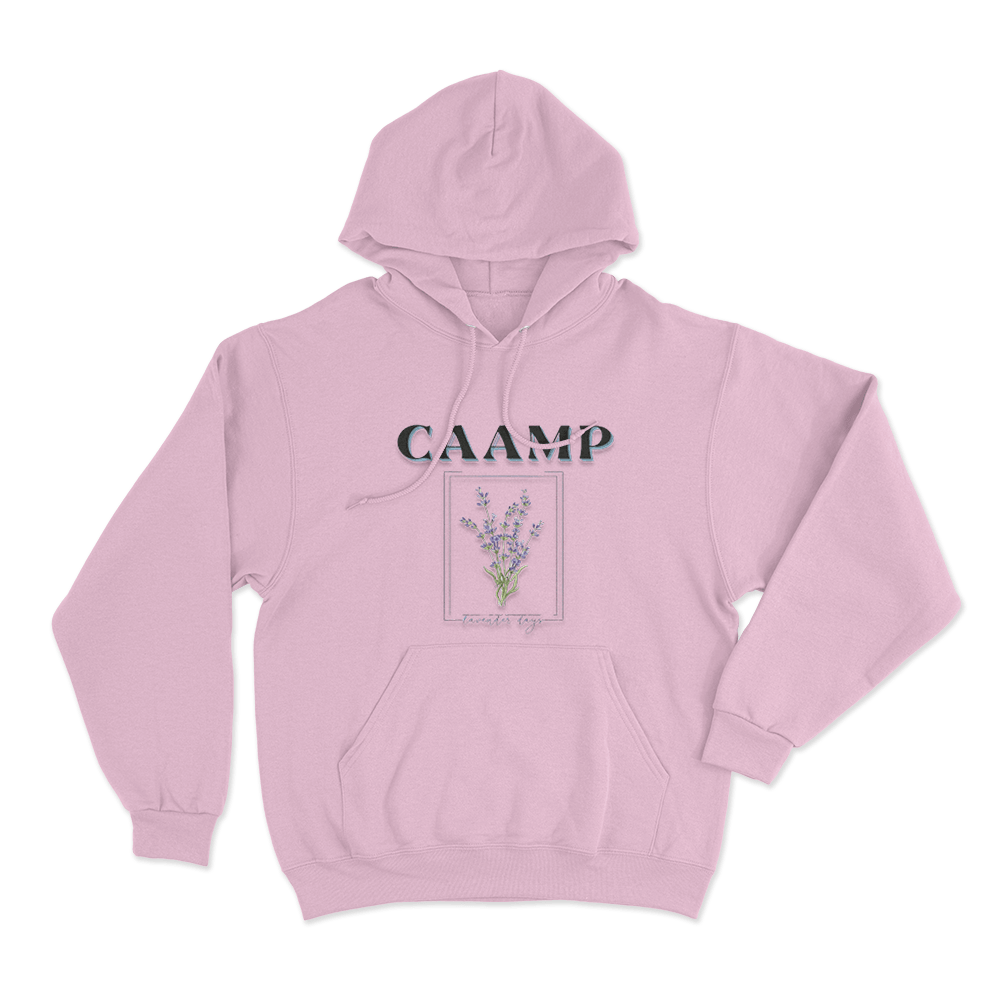 Caamp Lavender Unisex Hoodie Pink Caamp Lavender Unisex Hoodie Pink