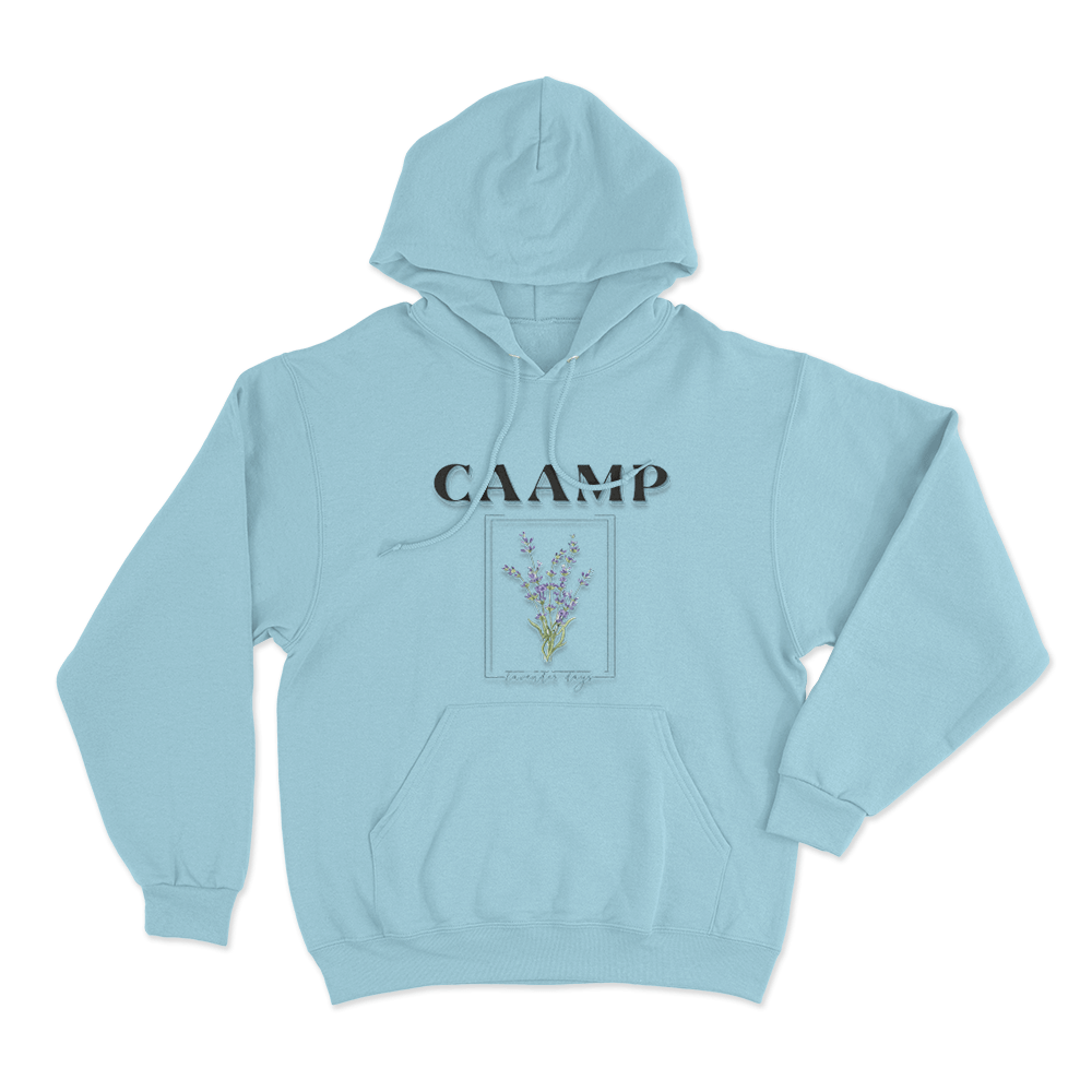 Caamp Lavender Unisex Hoodie Sky Blue Caamp Lavender Unisex Hoodie Sky Blue