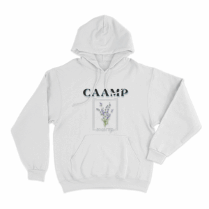 Caamp Lavender Unisex Hoodie White