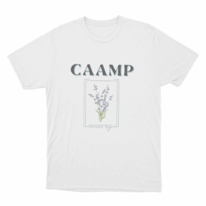 Caamp Lavender Unisex T Shirt White