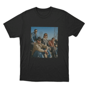 Caamp Locked in Nature Unisex T Shirt Black