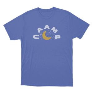 Caamp Moon Unisex T Shirt Blue