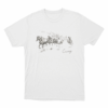 Horses Caamp Unisex T Shirt White